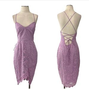 Beautiful Lilac midi dress
